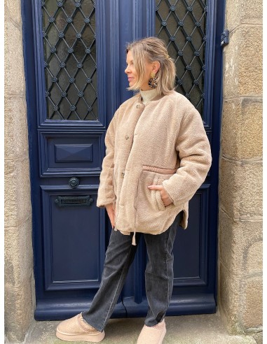 Manteau réversible beige  Almé sélection de produits