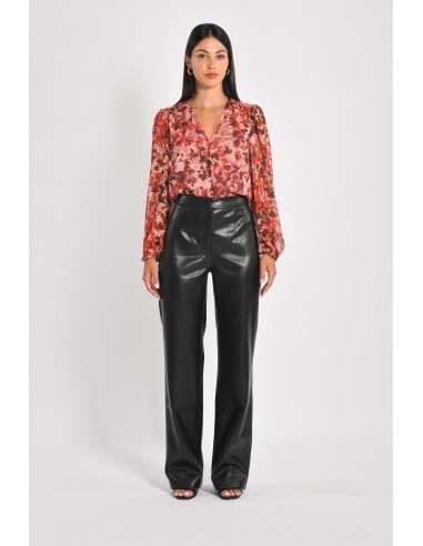 PANTALON ROCK SIMILI CUIR KENDALL Les êtres humains sont 