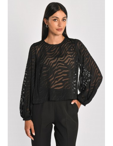 BLOUSE ZEBRE PENNY NOIR store