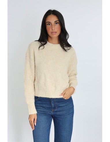 PULL COURT KYRA BEIGE acheter en ligne