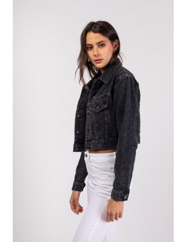 Veste courte en jean - Sista plus qu'un jeu 