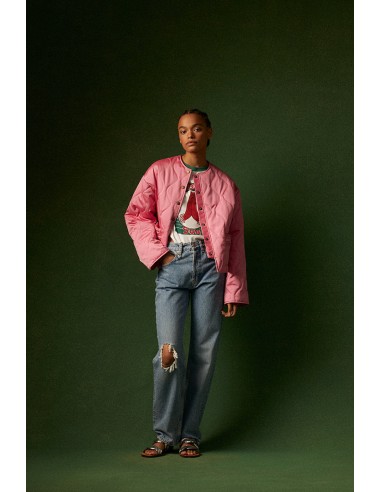 Pink bomber jacket les ctes